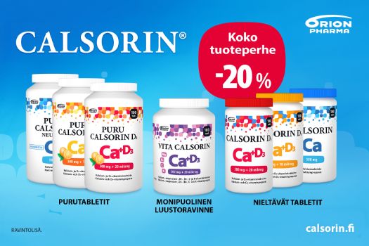 Calsorin koko sarja -20 %