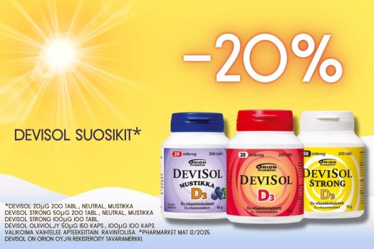 Devisol suosikit
