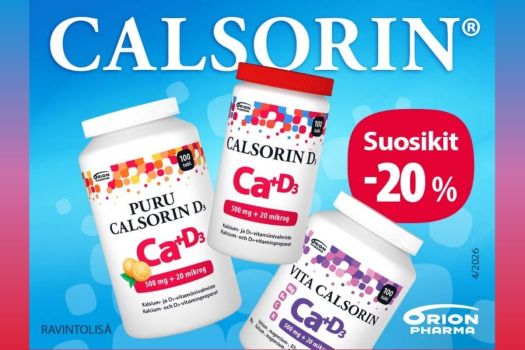 Calsorin suosikit -20 %
